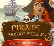 Pirate Mosaic Puzzle: Caribbean Treasures game